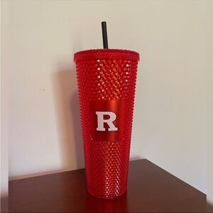 ⭐️SOLD⭐️ Rutgers Starbucks Venti Studded Tumbler